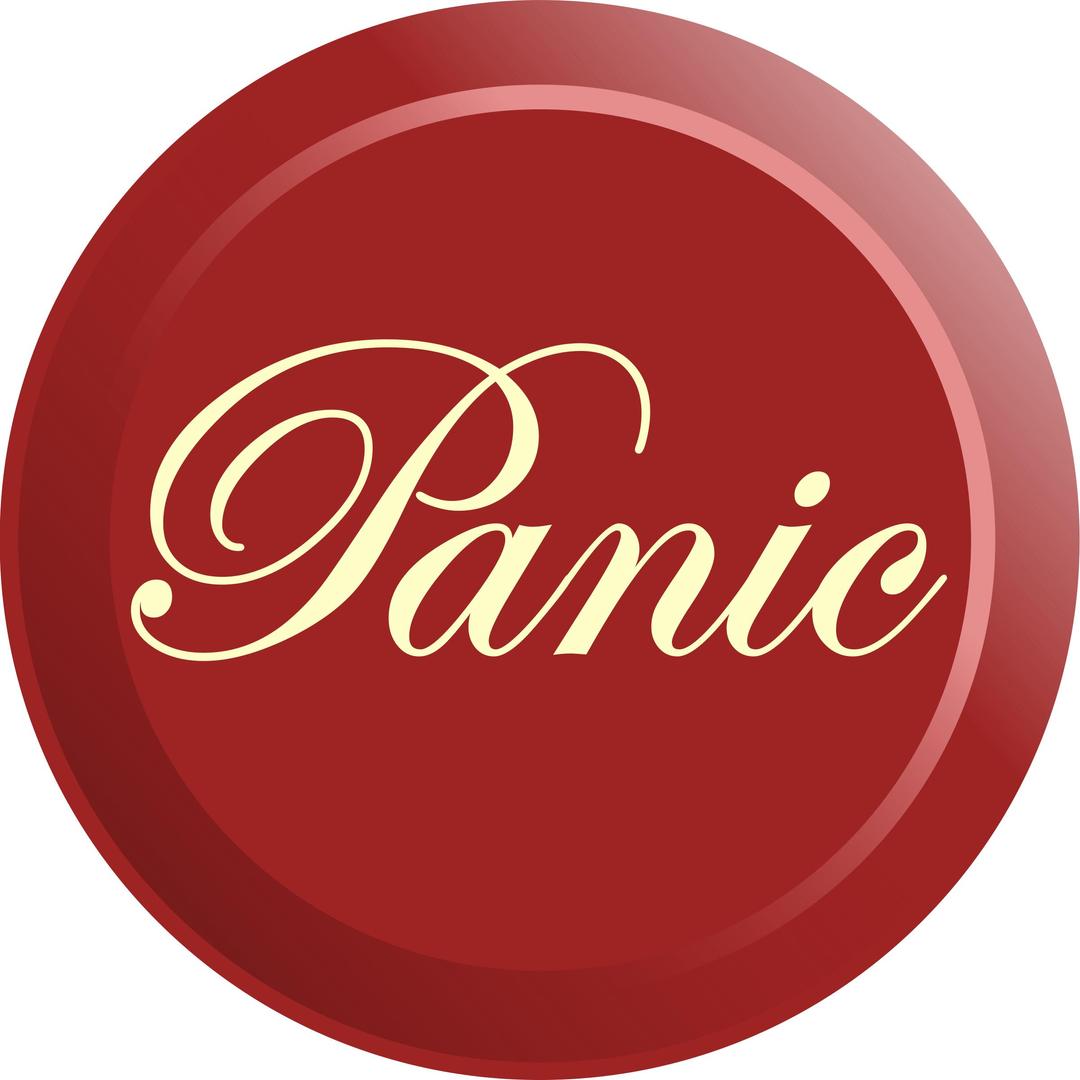Elegant Panic Button png transparent