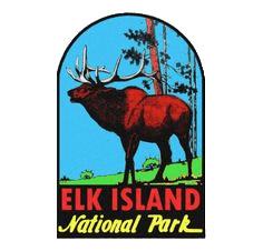 Elk Island National Park Sticker png transparent