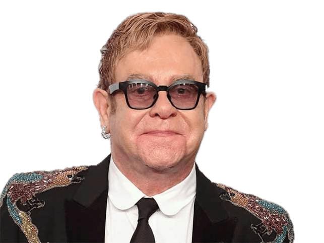 Elton John png transparent