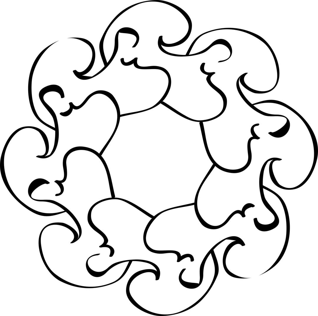 Elvish Spiral png transparent