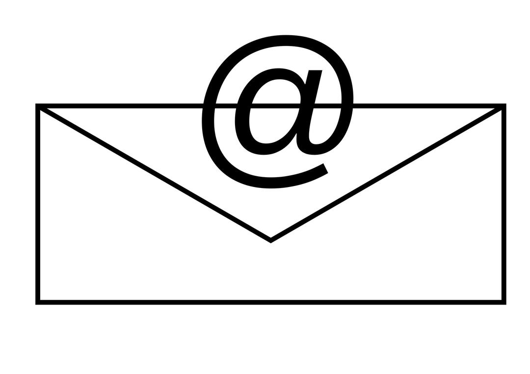 Email Rectangle Simple-1 png transparent