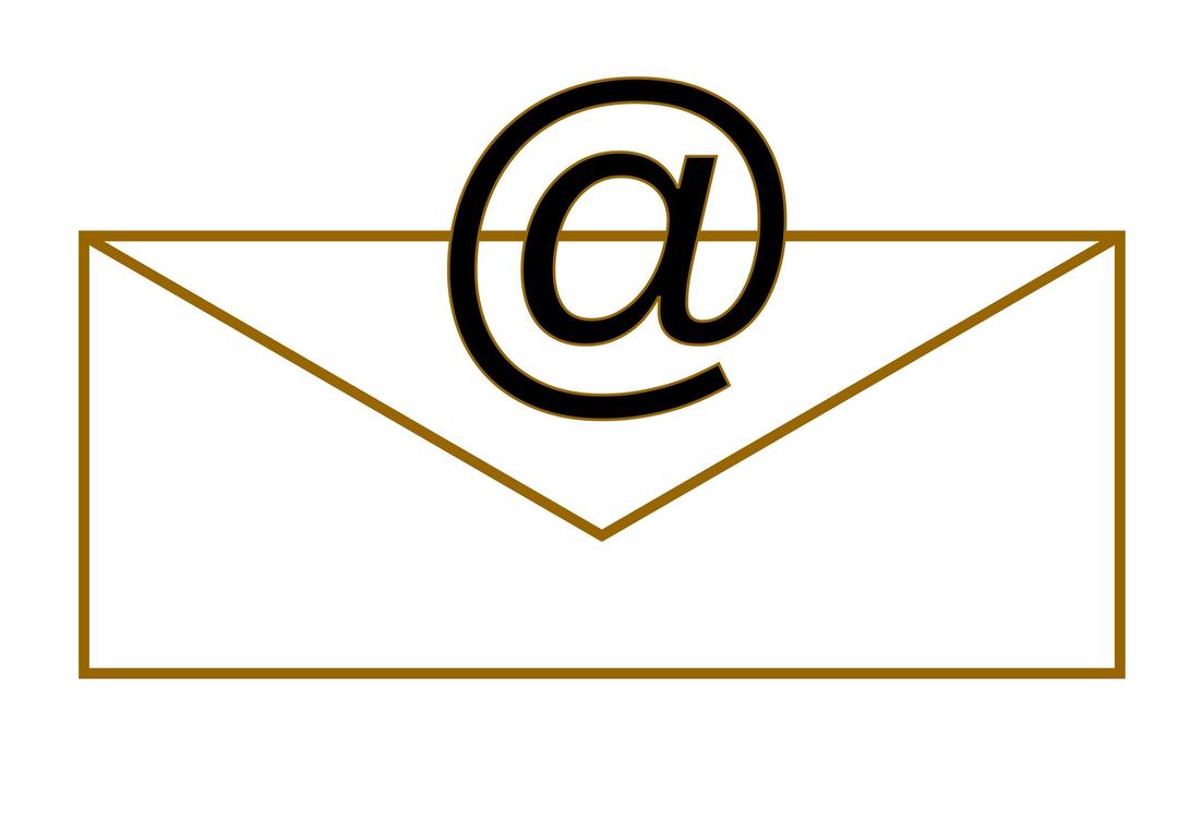 Email Rectangle Simple-14 png transparent