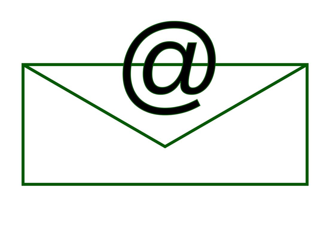 Email Rectangle Simple-5 png transparent