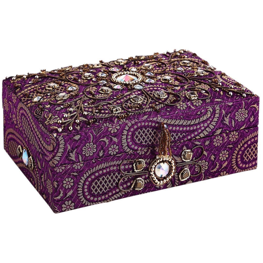 Embroidered Jewelry Box png transparent