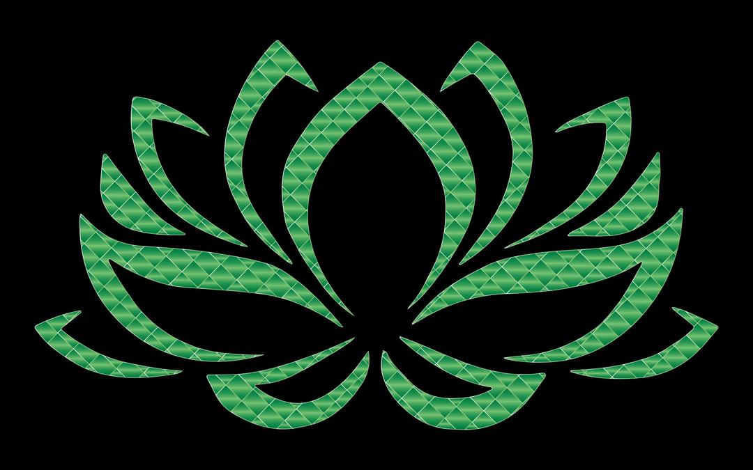 Emerald Lotus Flower png transparent