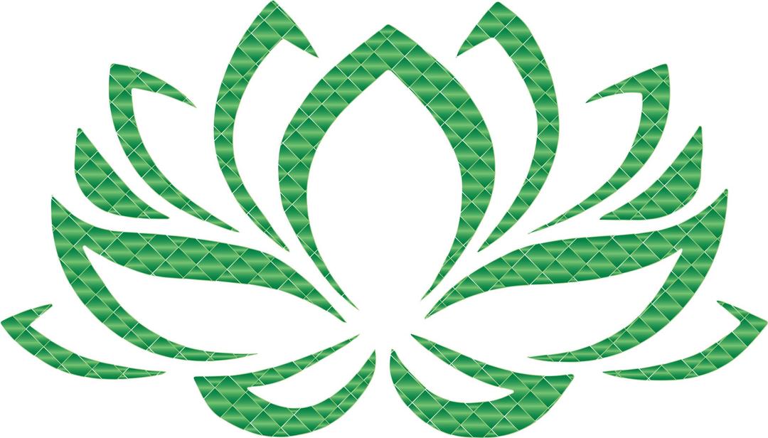 Emerald Lotus Flower No Background png transparent