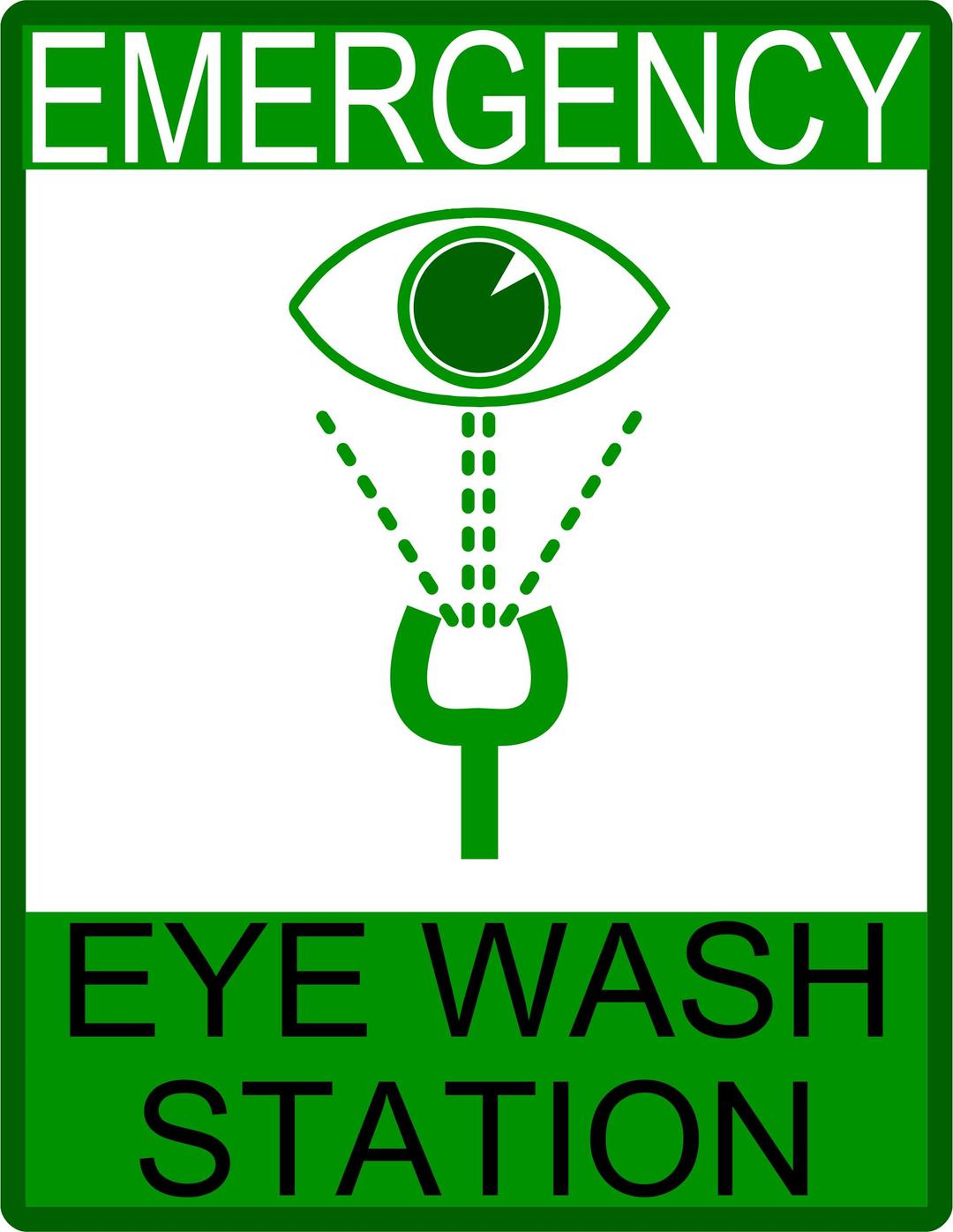 Emergency Eye Wash Station png transparent
