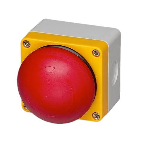 Emergency Stop Button Big Round png transparent