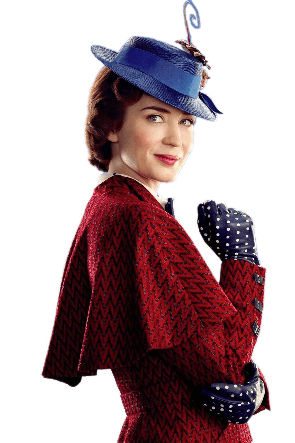Emily Blunt In Mary Poppins Returns png transparent