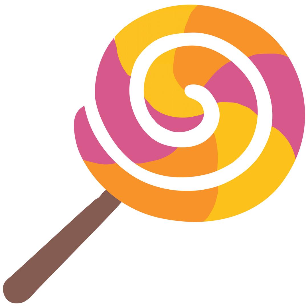 Emoji Lollipop png transparent
