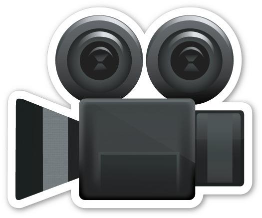 Emoji Movie Camera png transparent