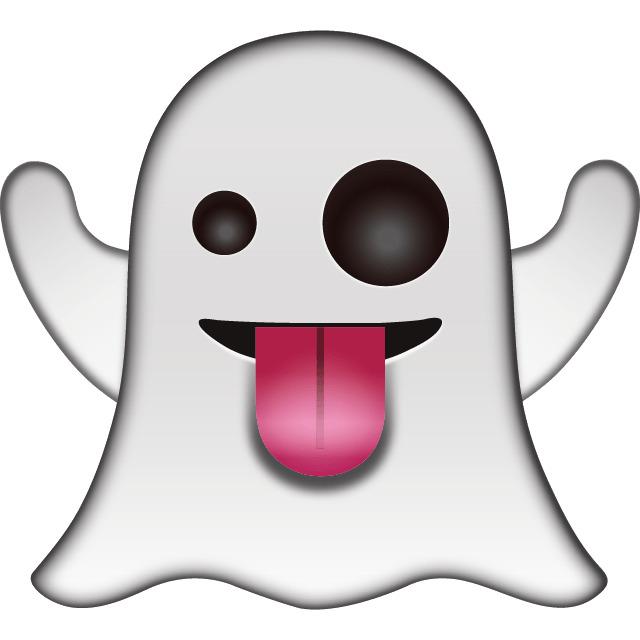 Emoticon Ghost png transparent