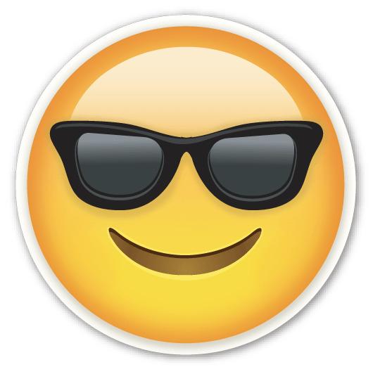 Emoticon Sunglasses png transparent