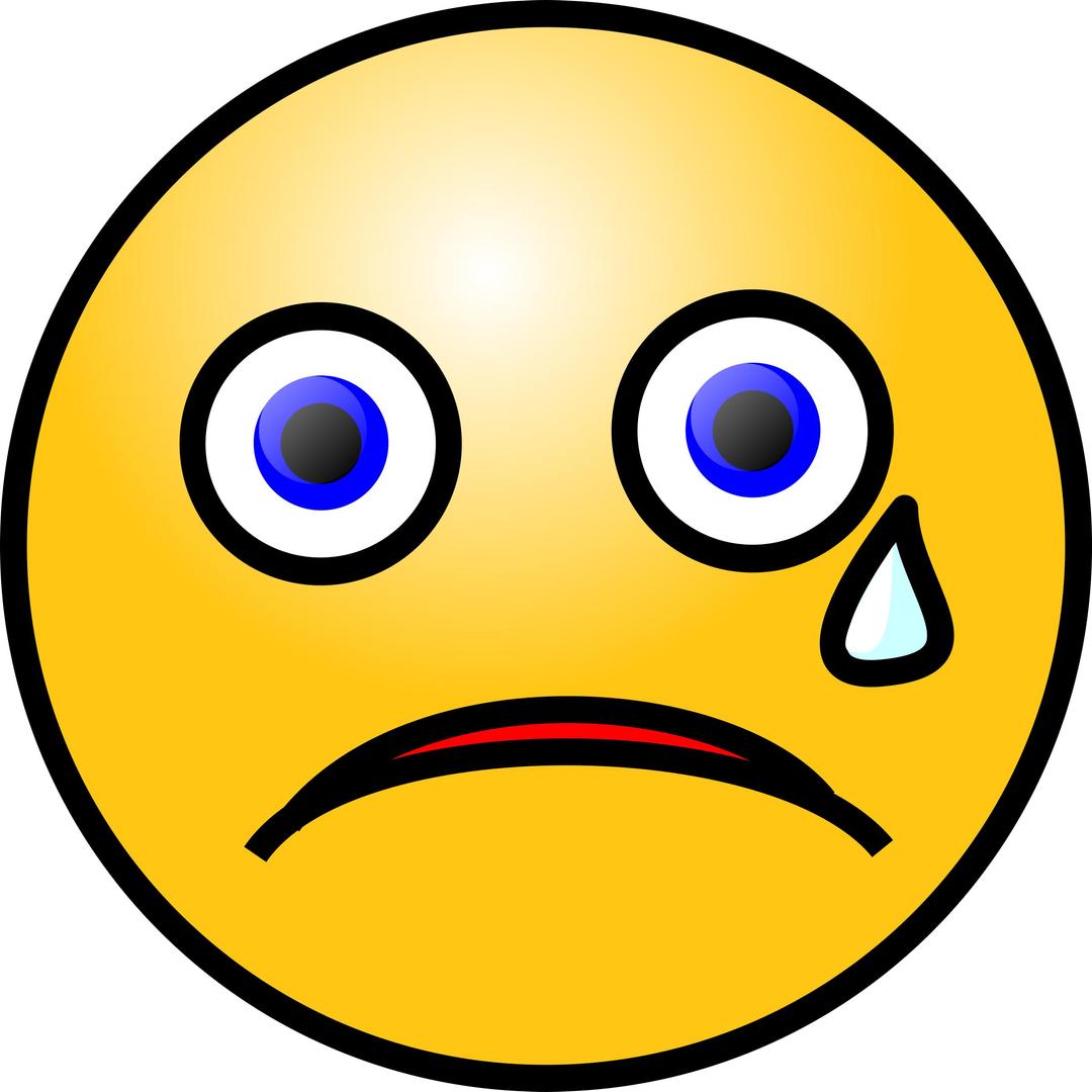 Emoticons: Crying face png transparent