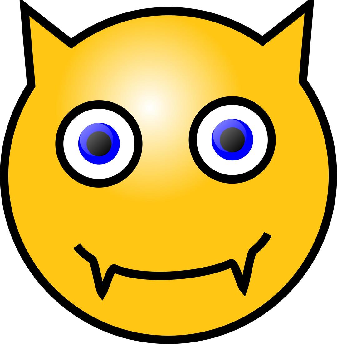 Emoticons: Devil face png transparent