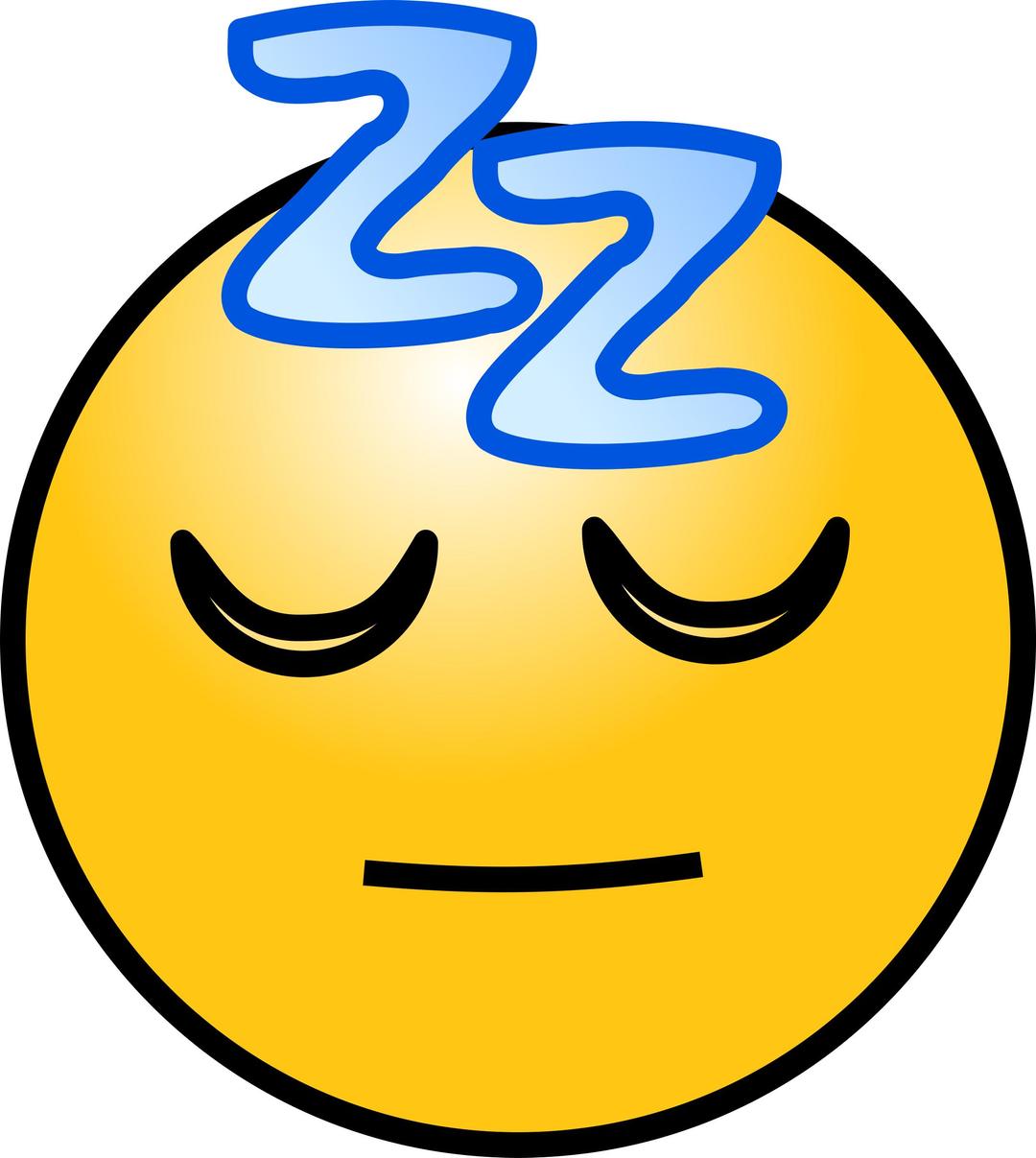 Emoticons: Sleeping face png transparent