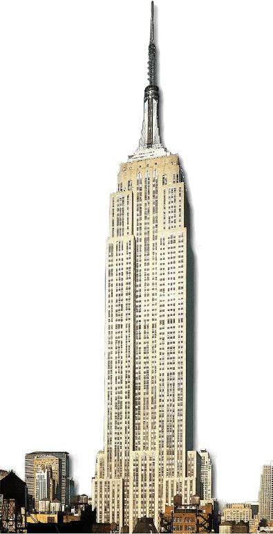 Empire State Building png transparent