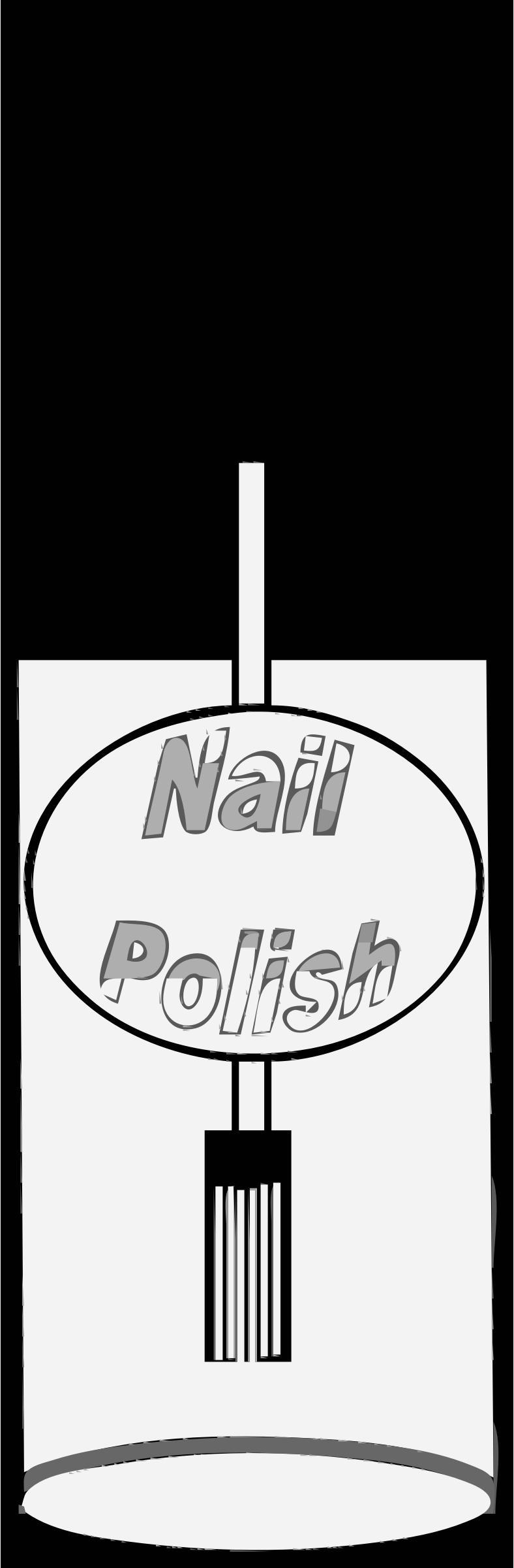 empty nail polish png transparent