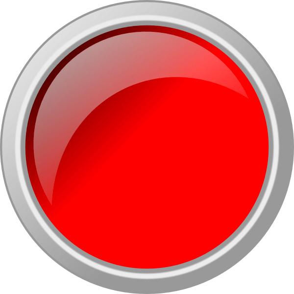 Empty Red Button With Grey Border png transparent