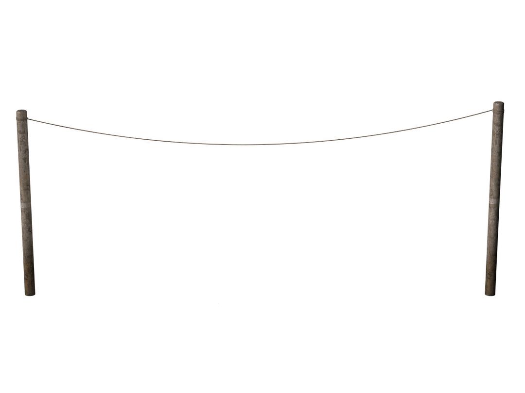 Empty Washing Line png transparent