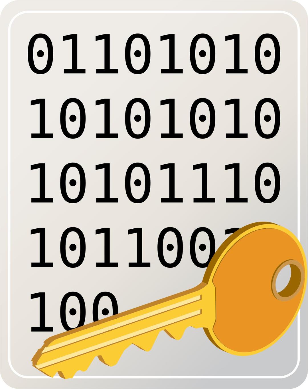 Encrypted file png transparent