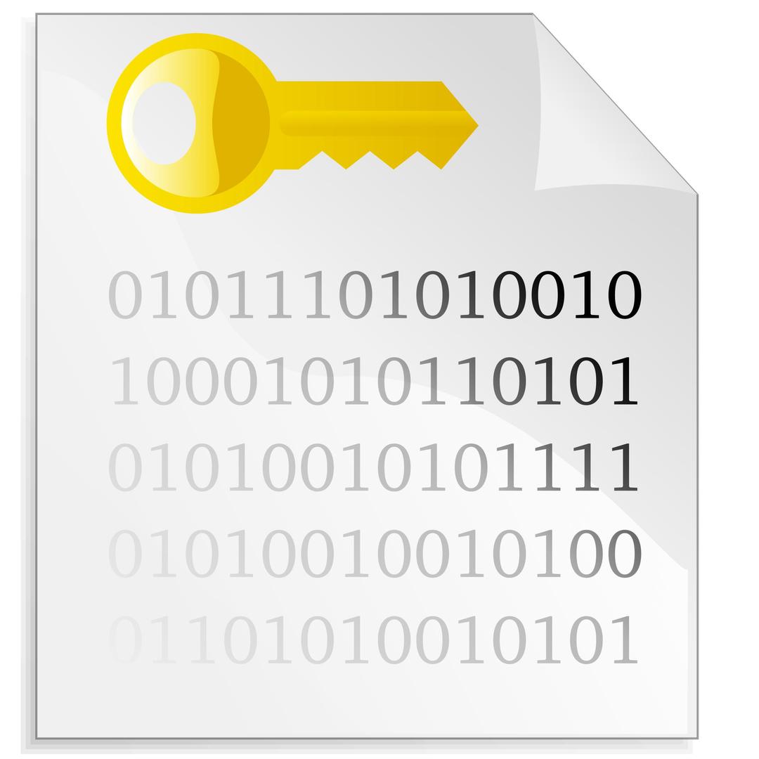 Encrypted file icon png transparent