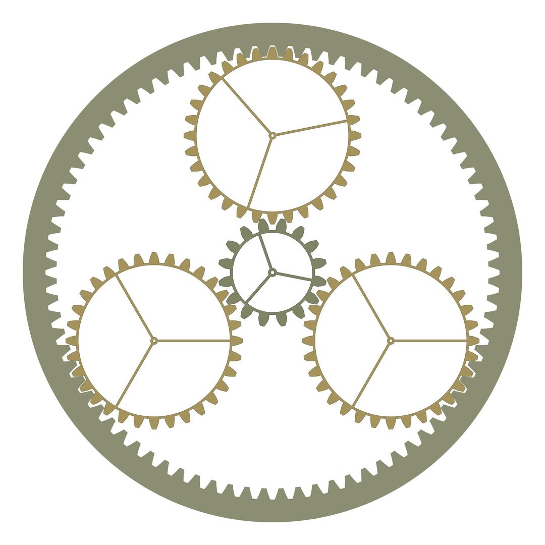 Epicyclic-gearing png transparent