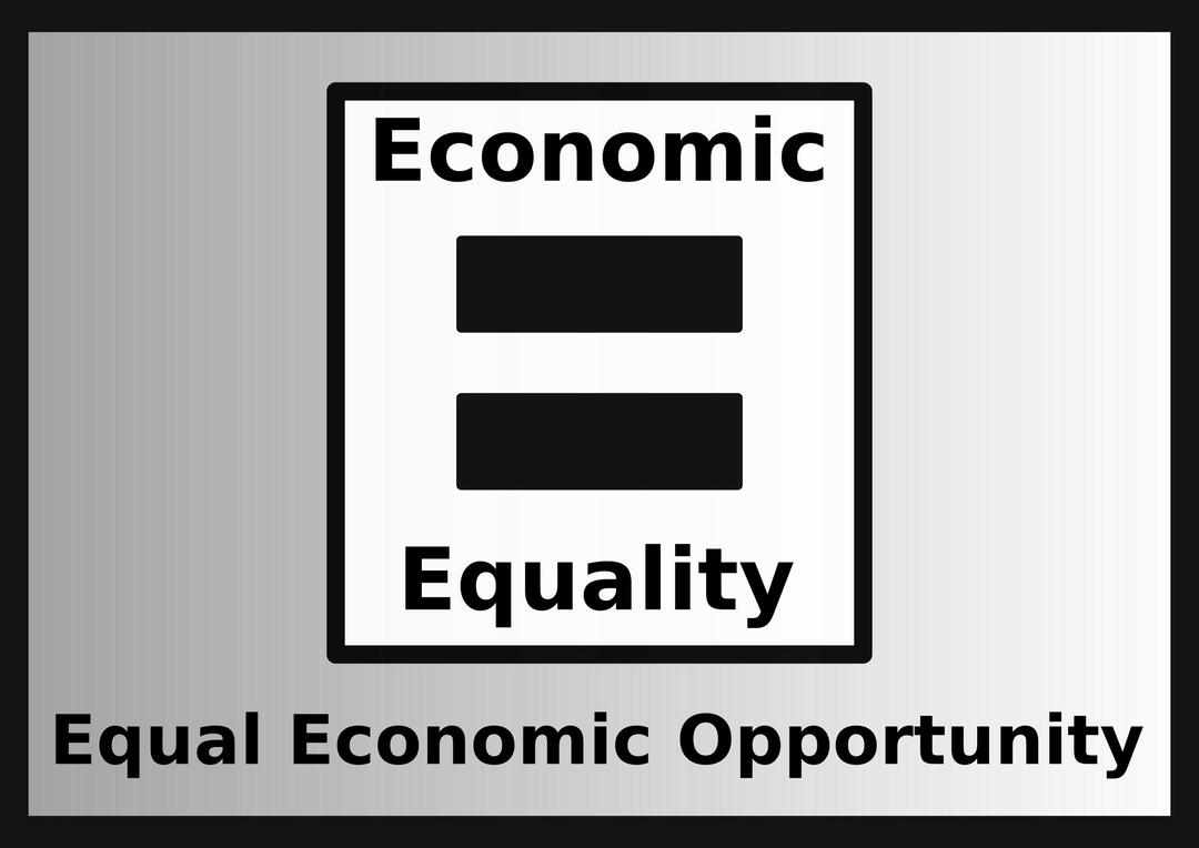 Equal Economic Opportunity png transparent
