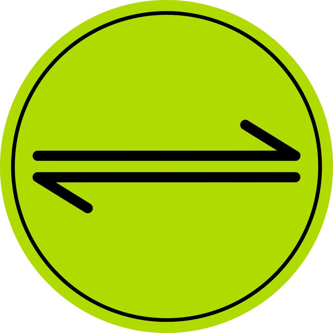 Equilibrium symbol vectorized png transparent