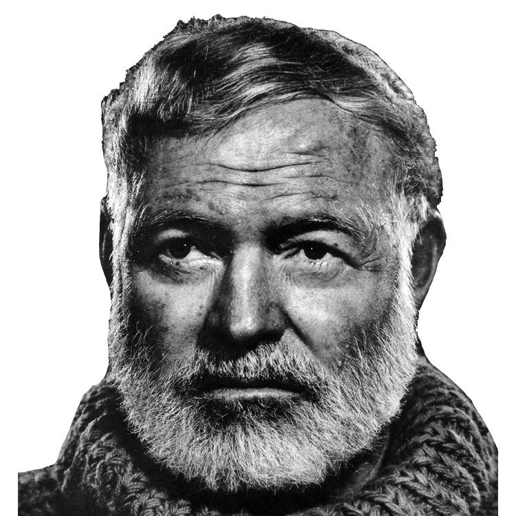 Ernest Hemingway png transparent
