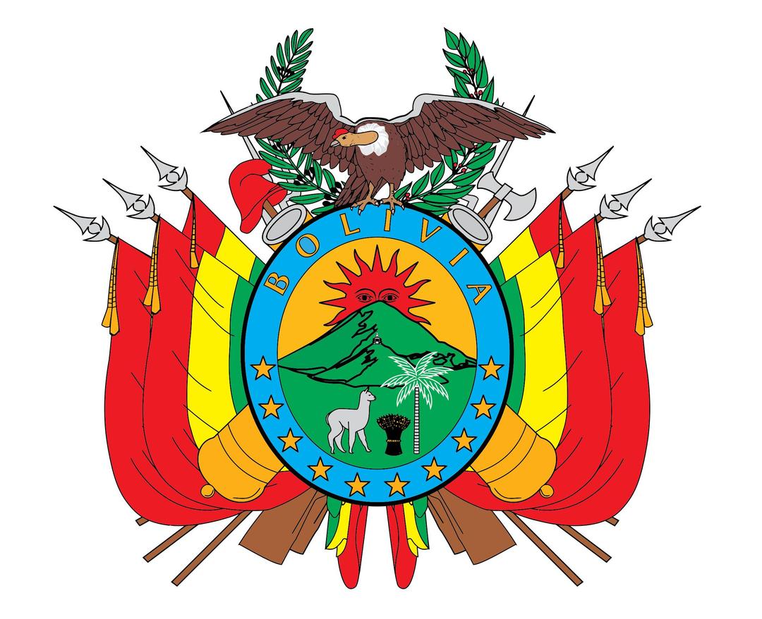 Escudo de Bolivia png transparent
