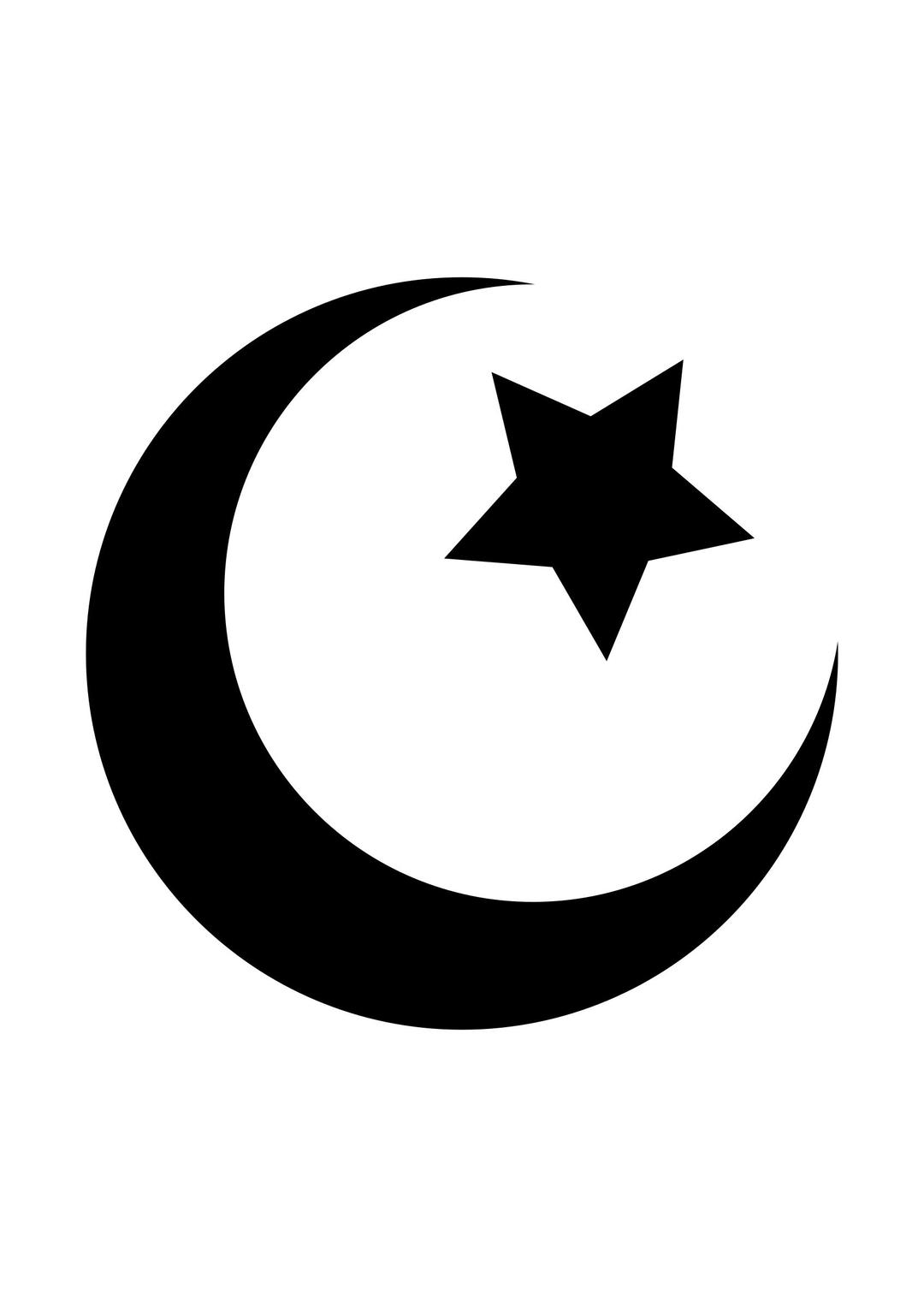 Estrella Musulman png transparent