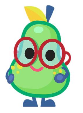 Eugene the Square Pear png transparent