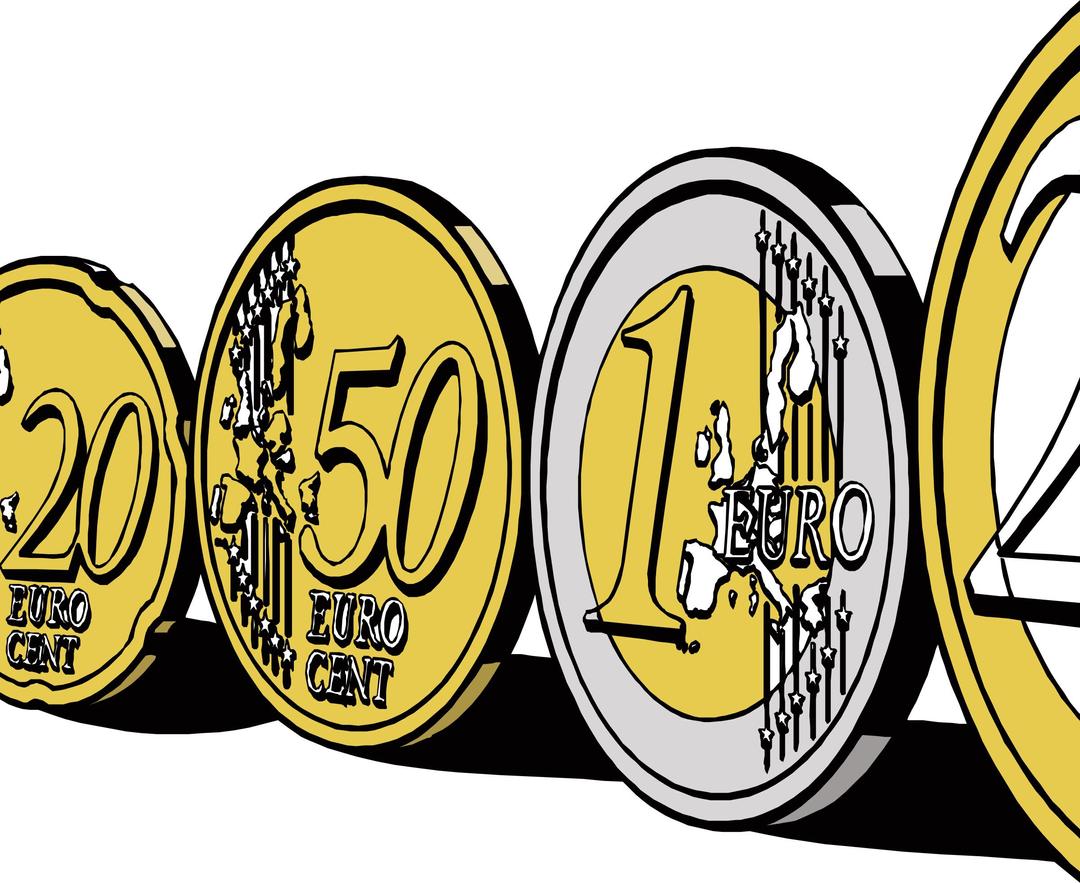 Euro Cents png transparent