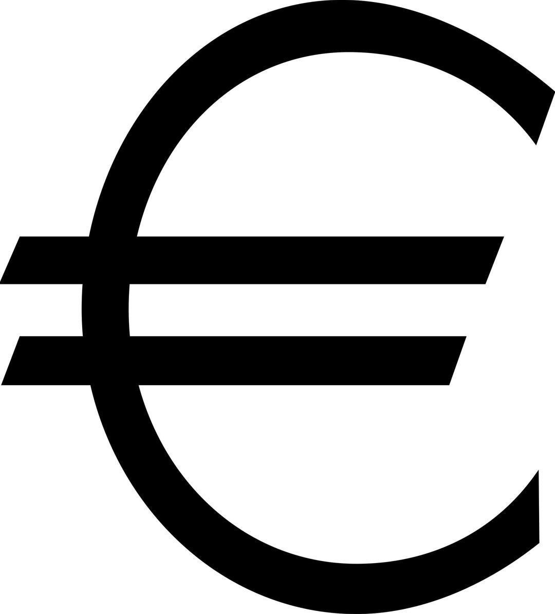 Euro sign png transparent