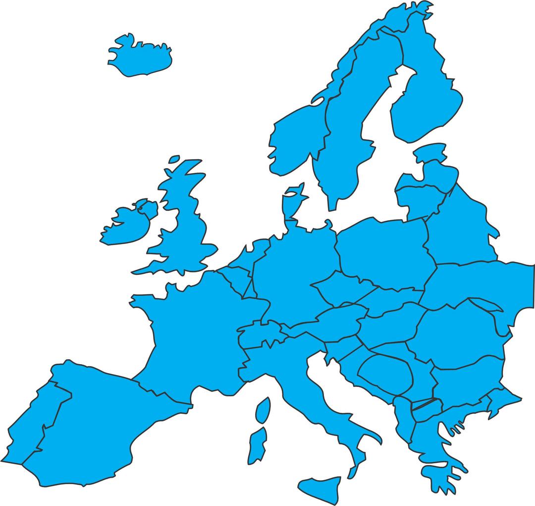 European map png transparent