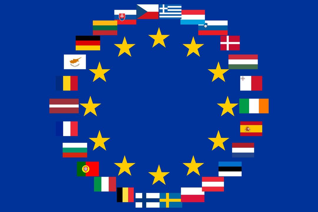 European Union Flags II png transparent