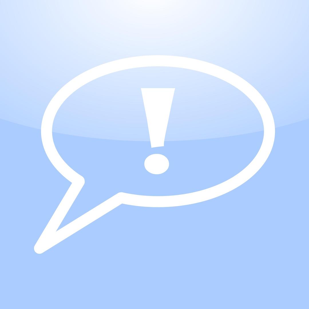 Exclamation icon png transparent
