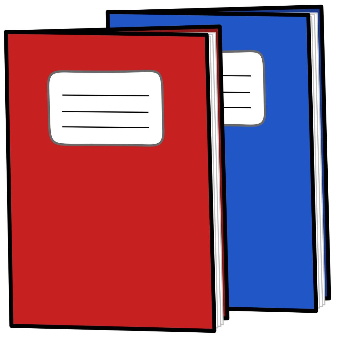 exercise books png transparent