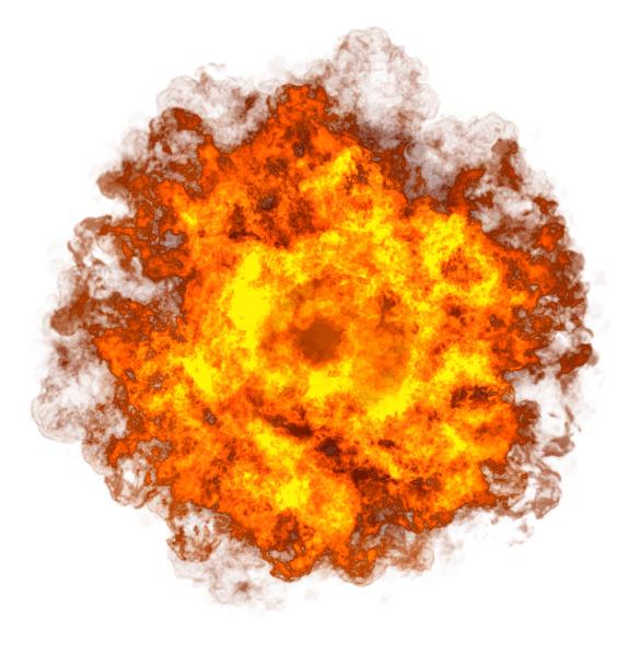 Explosion Circle png transparent