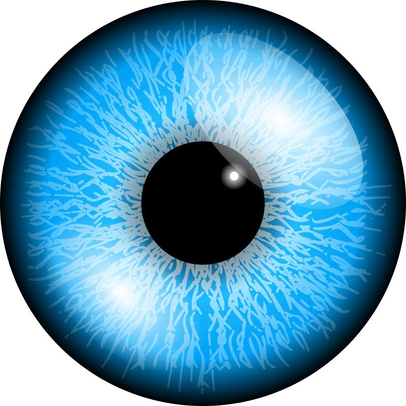 Eye Blue png transparent