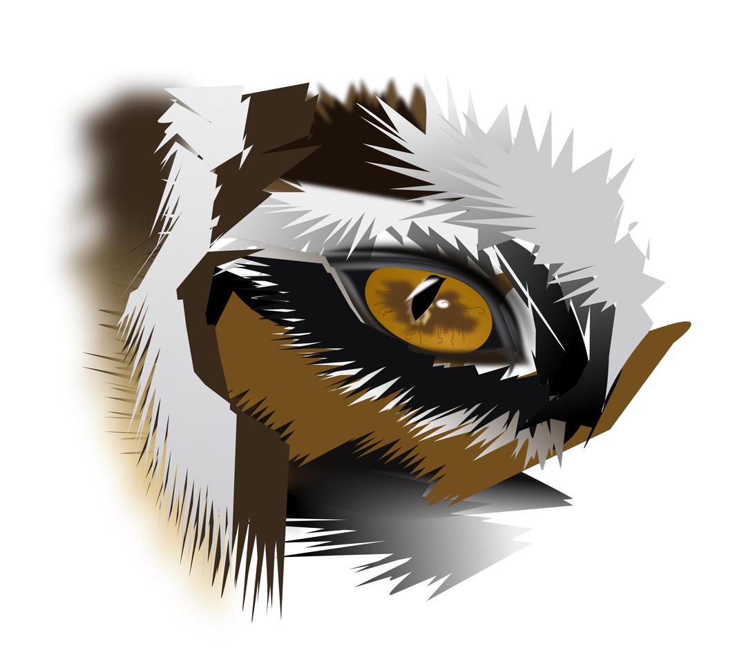eye of the tiger png transparent