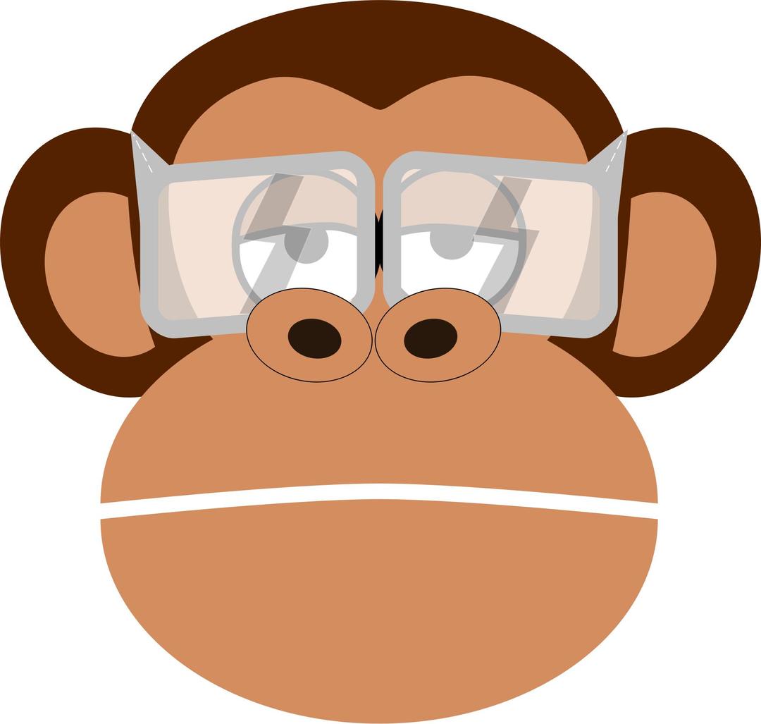 eye protection monkey png transparent