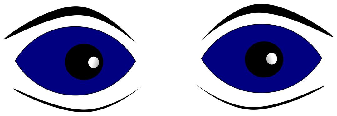 Eye Right Look png transparent
