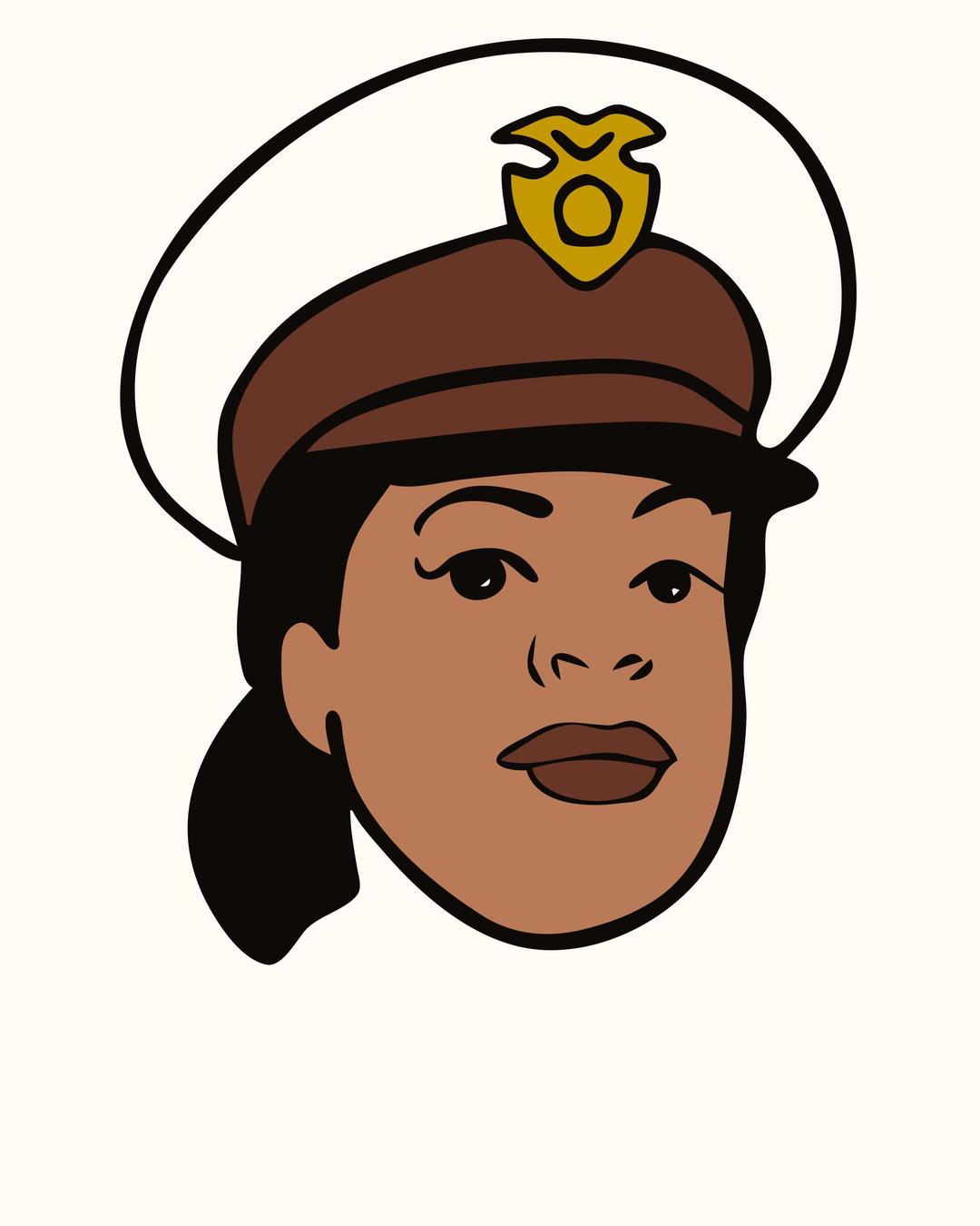 Face, Avatar, Woman, Female, Police 1 png transparent