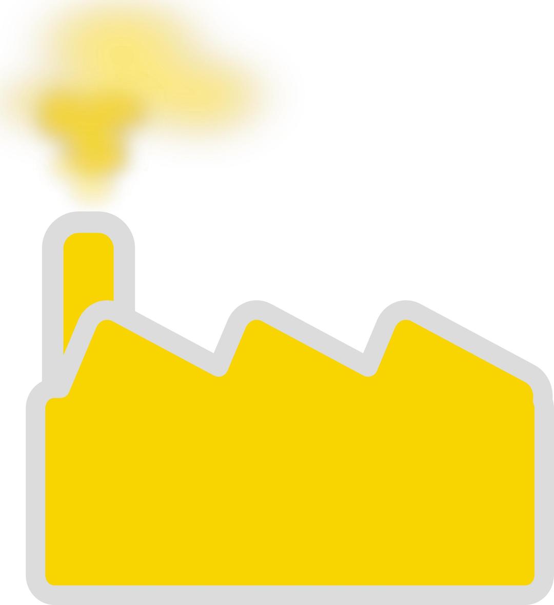 Factory Yellow png transparent