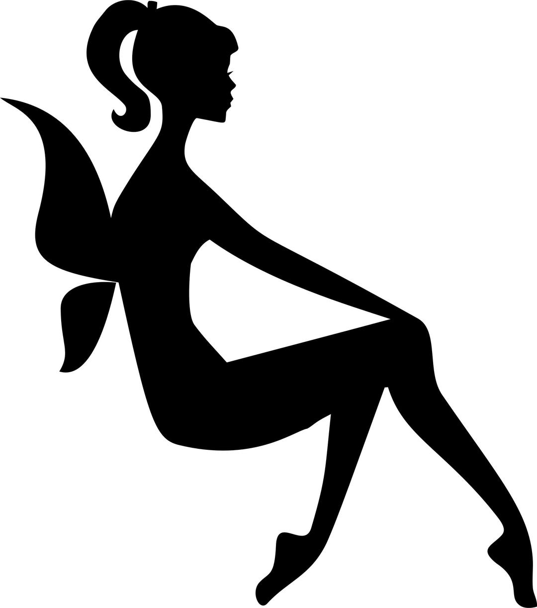 Fairy Sitting png transparent