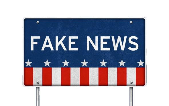 Fake News American Flag png transparent