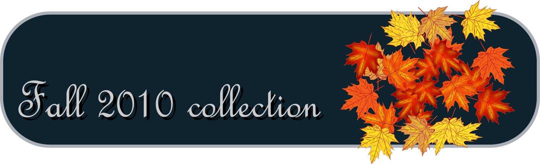 fall collection tab png transparent