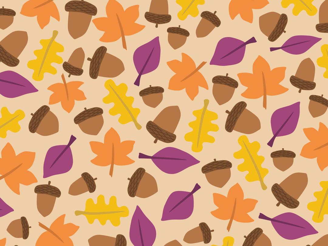 Fall Pattern png transparent